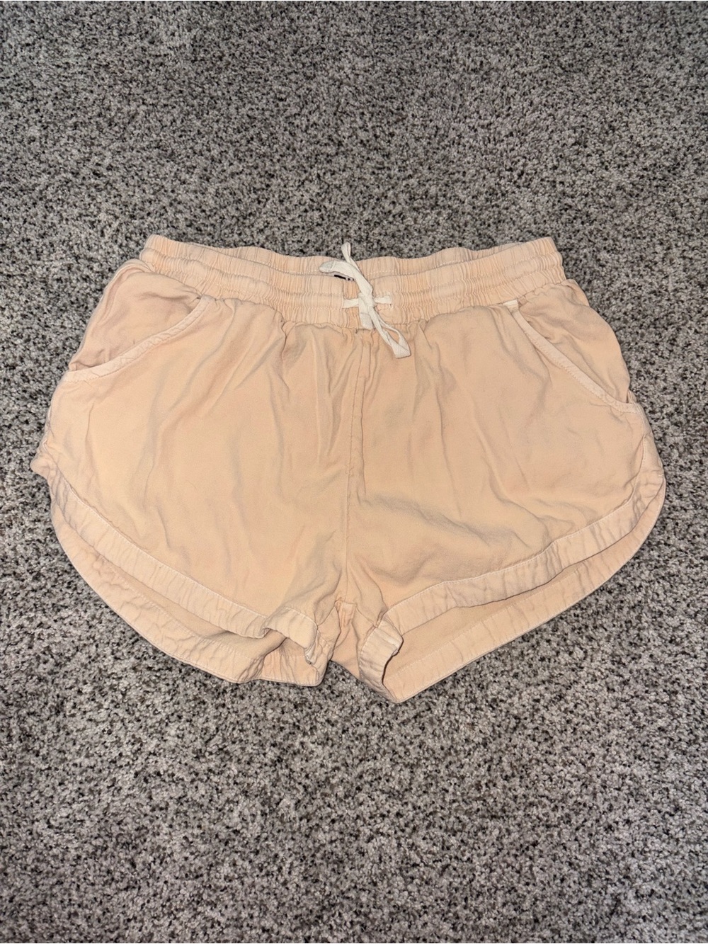 Billabong Women's Peach Drawstring Shorts